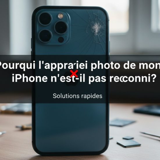 Pourquoi l'appareil photo de mon iPhone n'est-il pas reconnu ? Solutions rapides